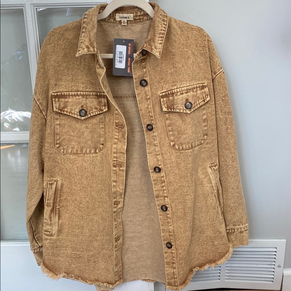 ADORA Denim Shacket